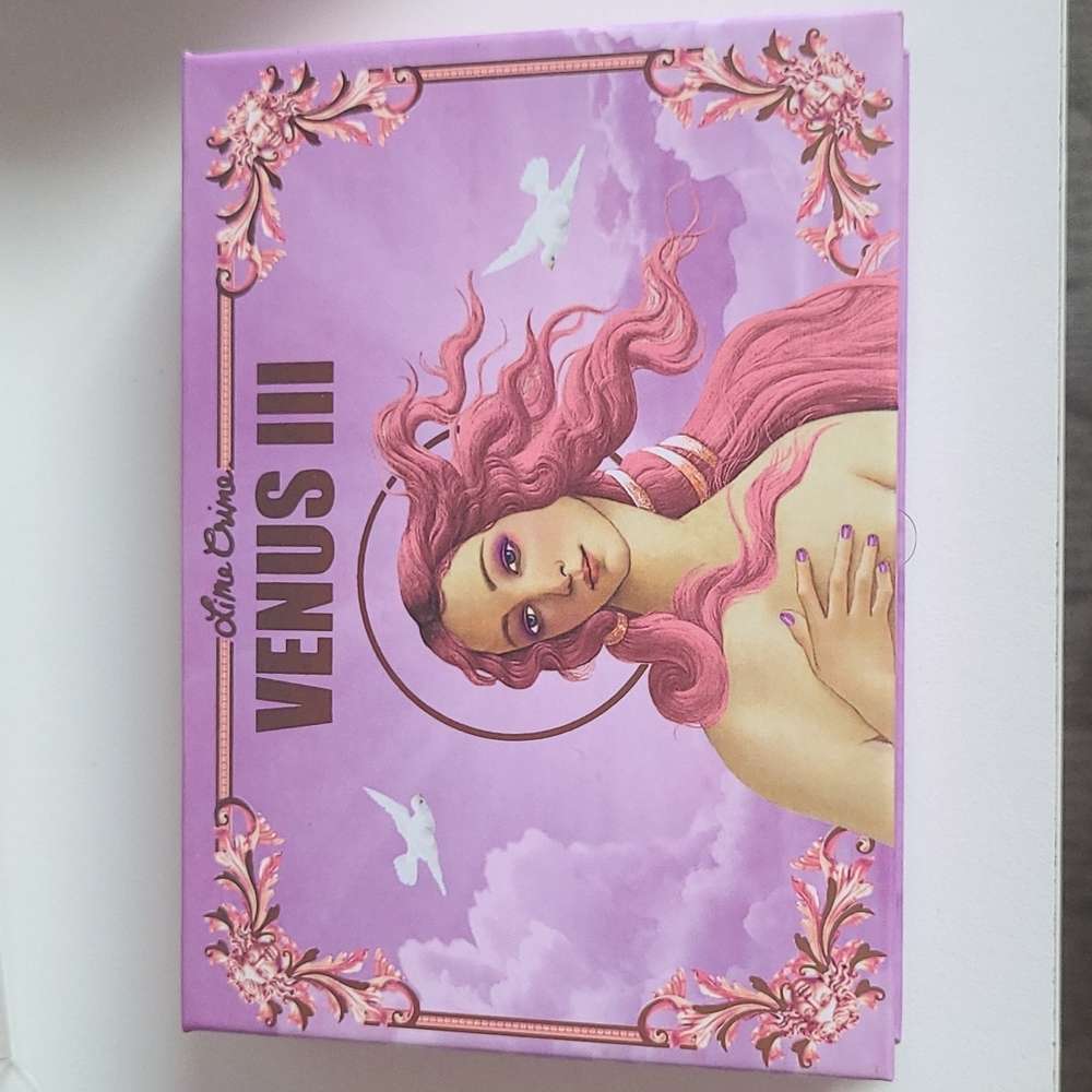 Venus three Lime crime eyeshadow pallet
